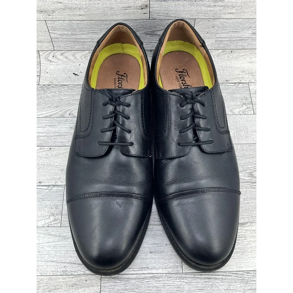 Florsheim Shoes Mens Size 10D Comfortech Oxford‎ Dress Formal Leather 11568-001